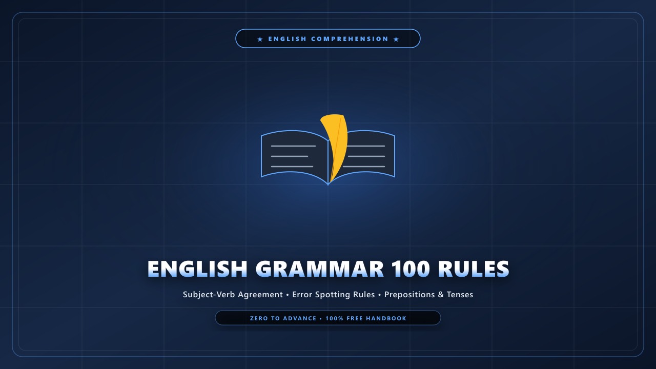 English Grammar 100 Golden Rules