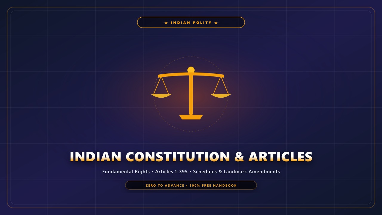 Indian Constitution & Key Articles